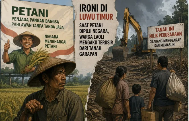 
 Ironi di Luwu Timur: Saat Petani Dipuji Negara, Warga Laoli Mengaku Terusir dari Tanah Garapan
