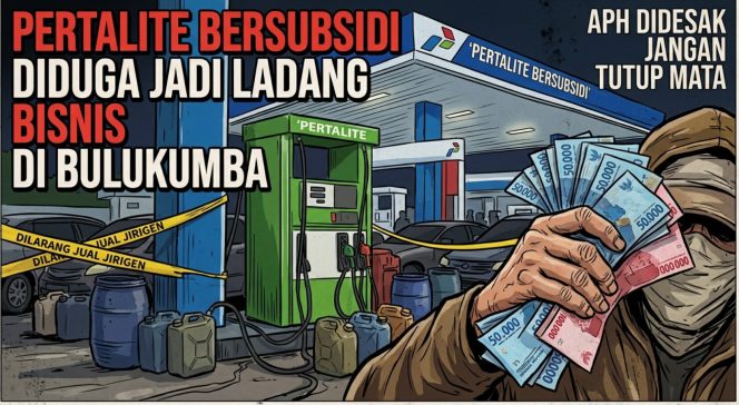 
 Heboh! Dugaan Mafia Pertalite di Bulukumba: Subsidi Rakyat, Bisnis Siapa?