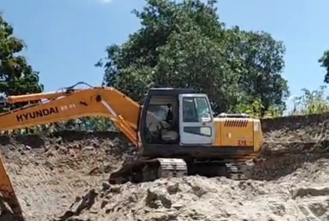 
 Tambang Galian C Ilegal di Polewali Dekat Kompleks Perumahan, Ditindak DLHK Bulukumba