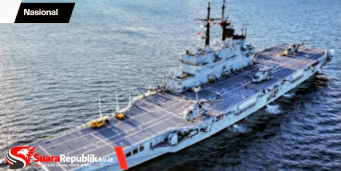 
 Dikawal Dua Fregat, Giuseppe Garibaldi Memasuki Perairan Indonesia